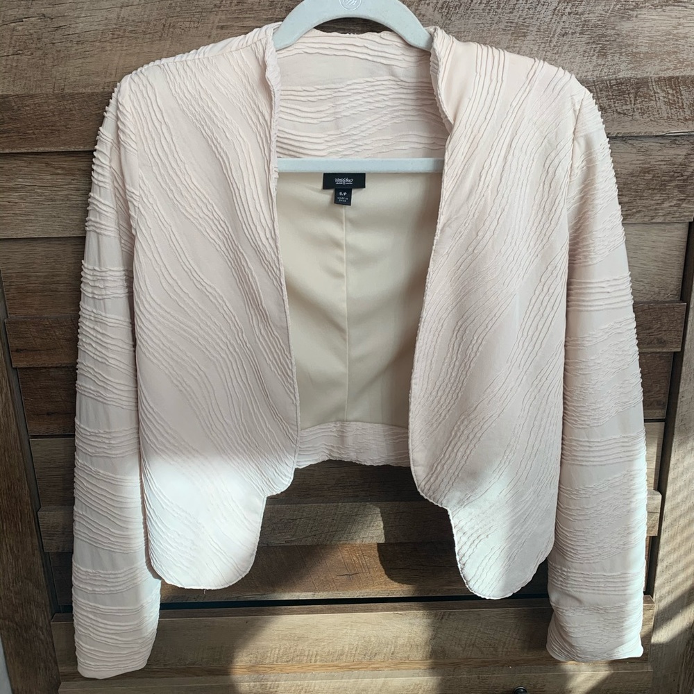 MOSSIMO Cropped Cream Blazer